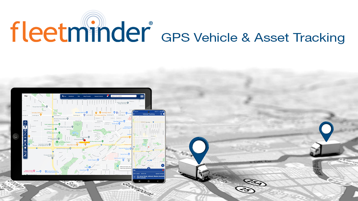 Fleetminder GPS tracking banner